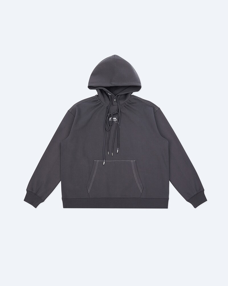 ADER ERROR아더에러]Admore logo hoodie Grey